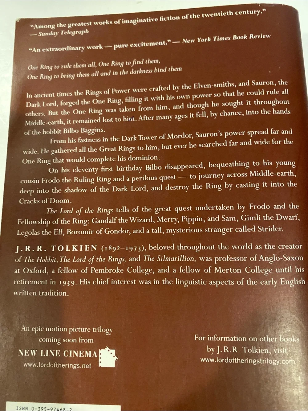 “Lord of the Rings,”